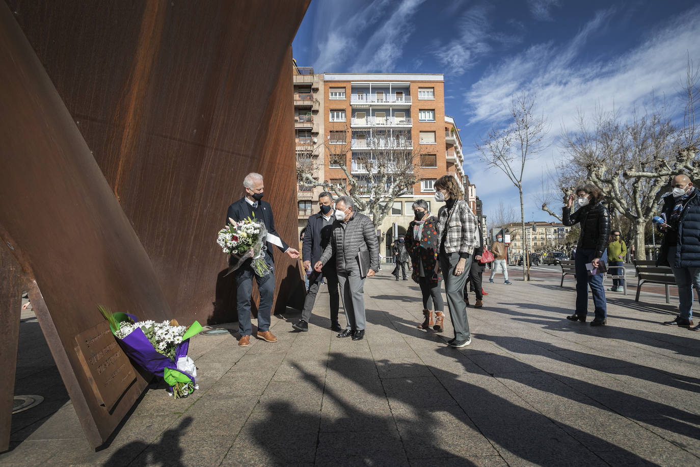 Fotos: Logroño homenajea a Joxeba Pagazaurtundua