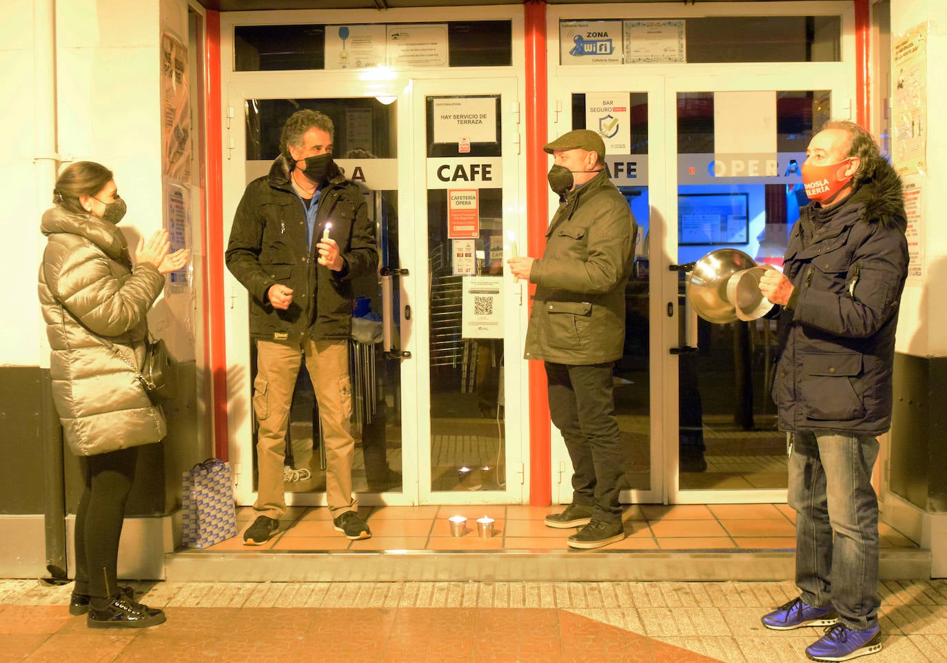 Fotos: El comercio de Logroño pide ayudas