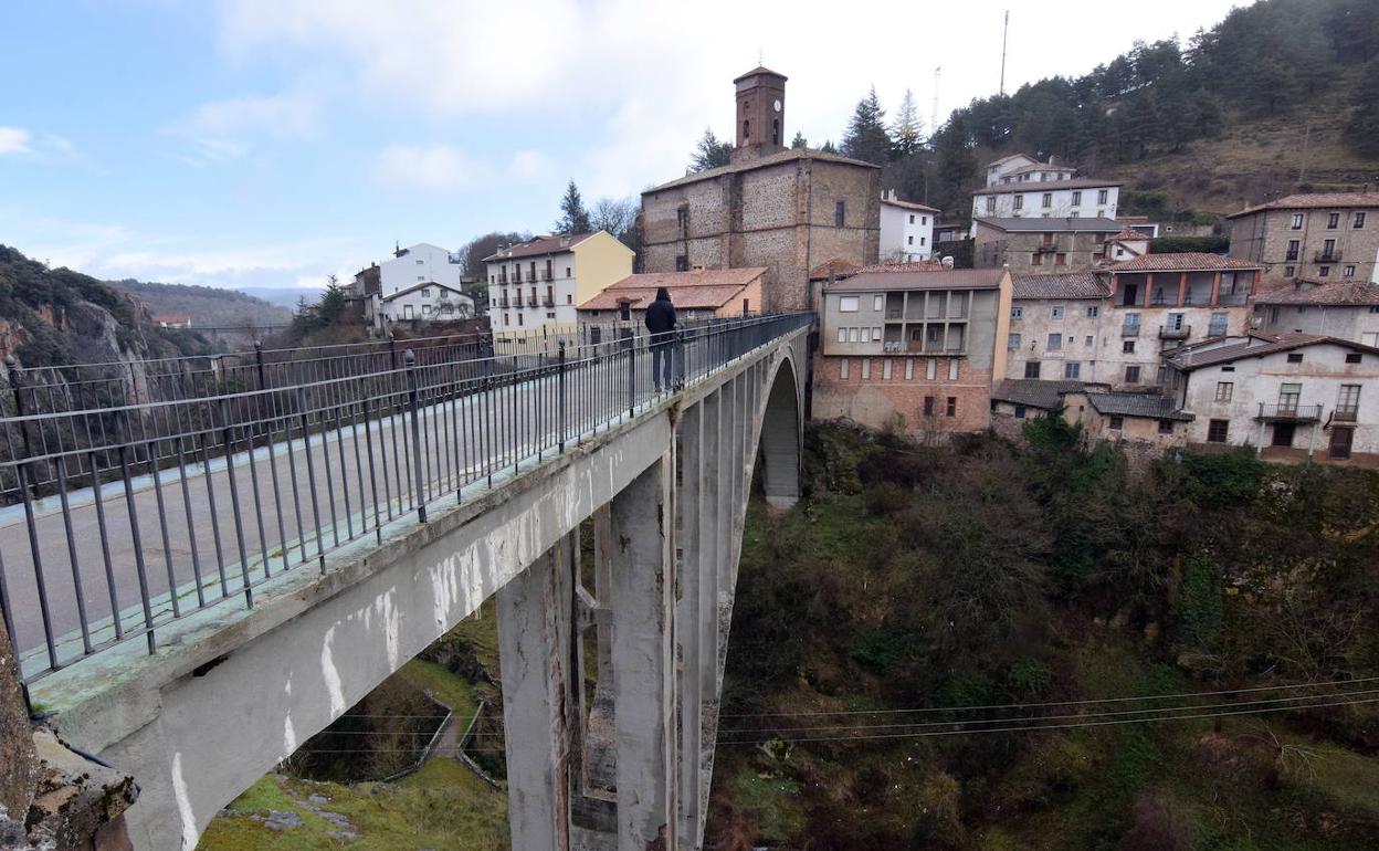 El puente de Ortigosa, en una imagen reciente. 