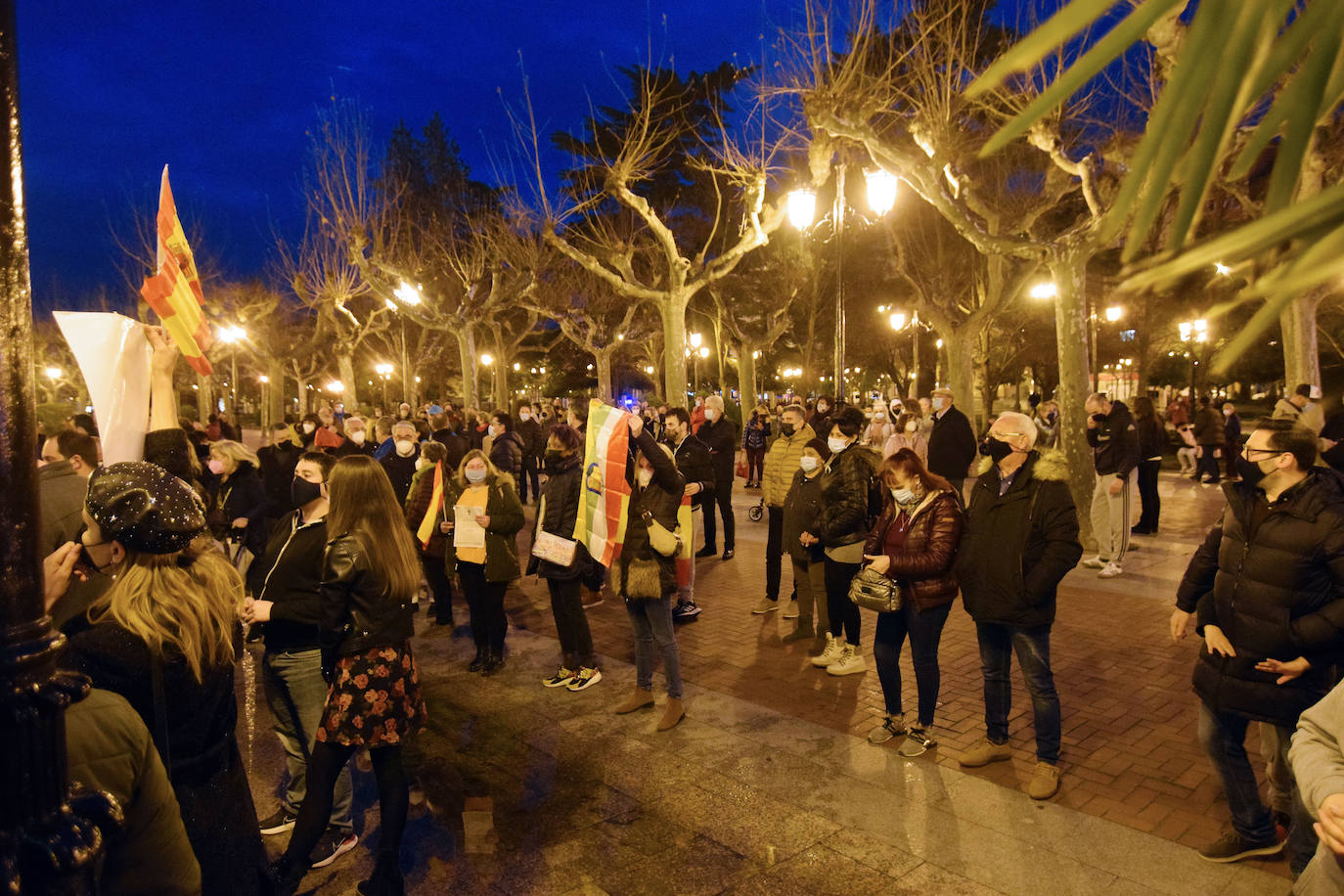 Fotos: Caravana de protesta en Logroño