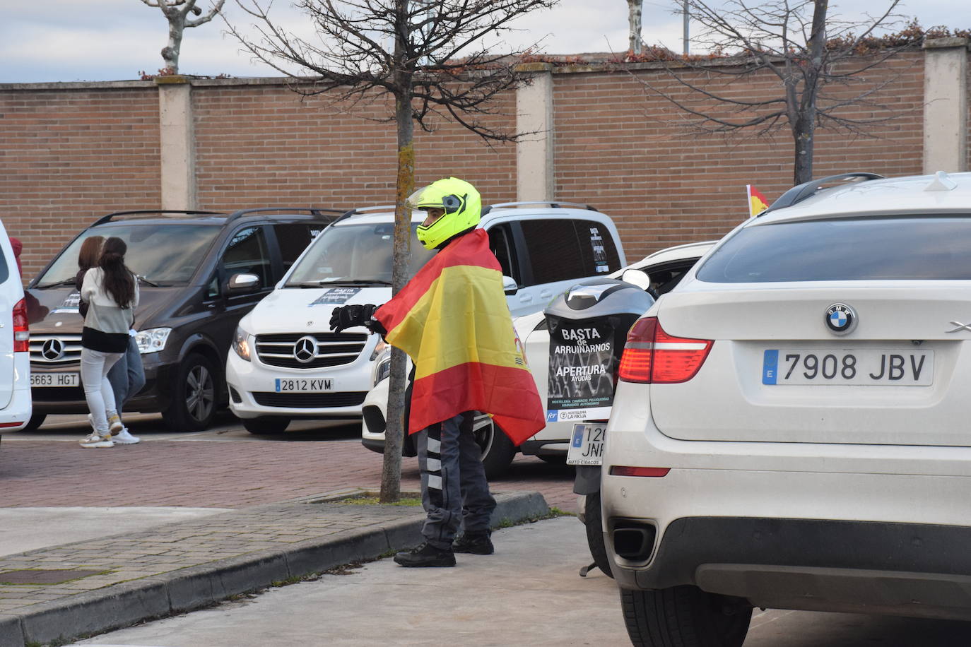 Fotos: Caravana de protesta en Logroño