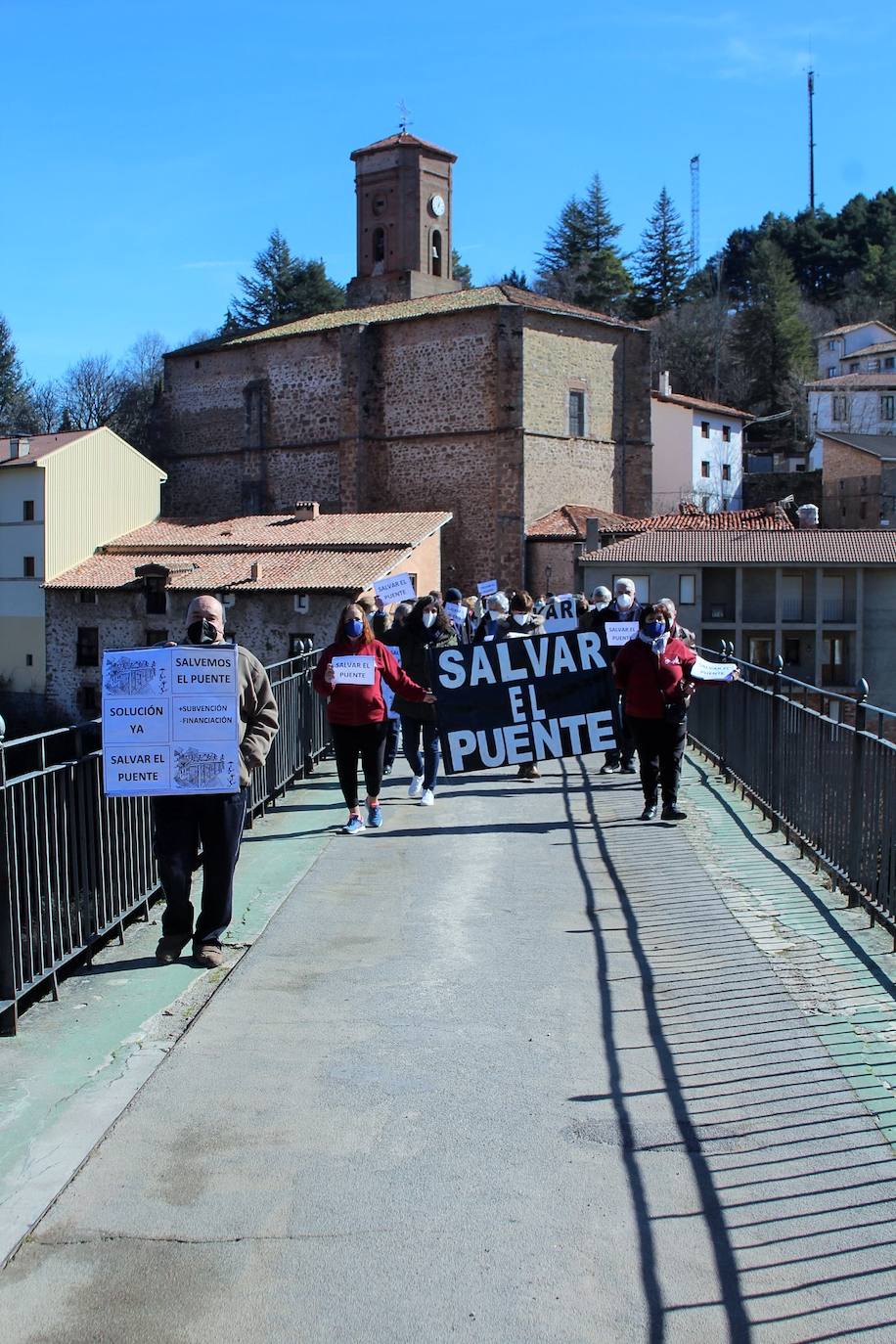 Fotos: Una manifestación de altura