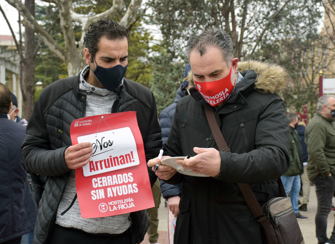 Fotos: La hostelería vuelve a &#039;romper platos&#039; en Logroño