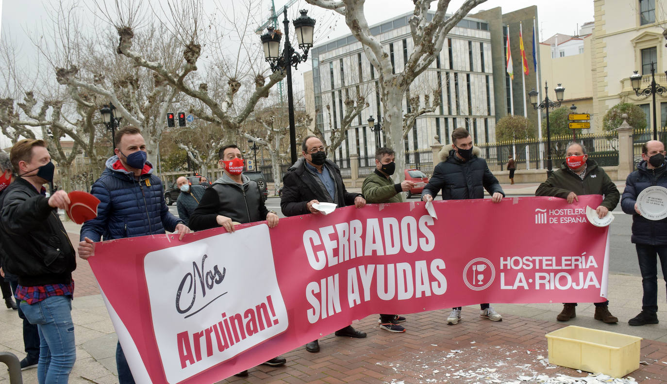 Fotos: La hostelería vuelve a &#039;romper platos&#039; en Logroño