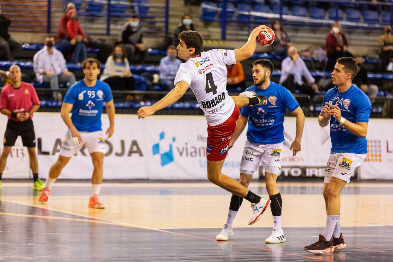 Fotos: Las imágenes de la victoria del Ciudad de Logroño ante el Atlético Valladolid