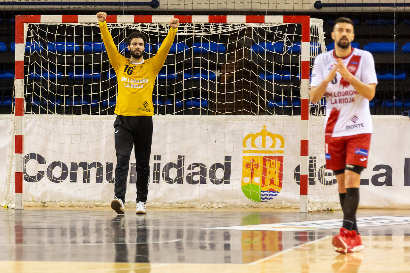 Fotos: Las imágenes de la victoria del Ciudad de Logroño ante el Atlético Valladolid