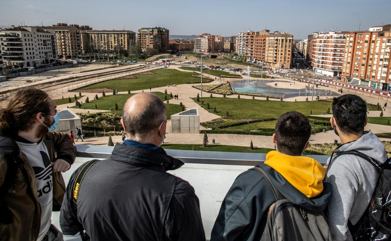 La inauguración del parque ha despertado gran expectación. 