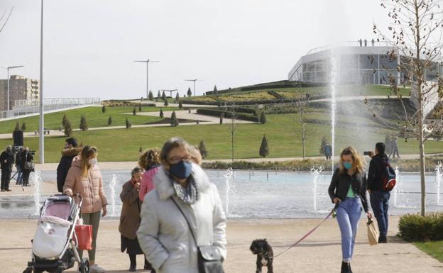 La inauguración del parque ha despertado gran expectación. 