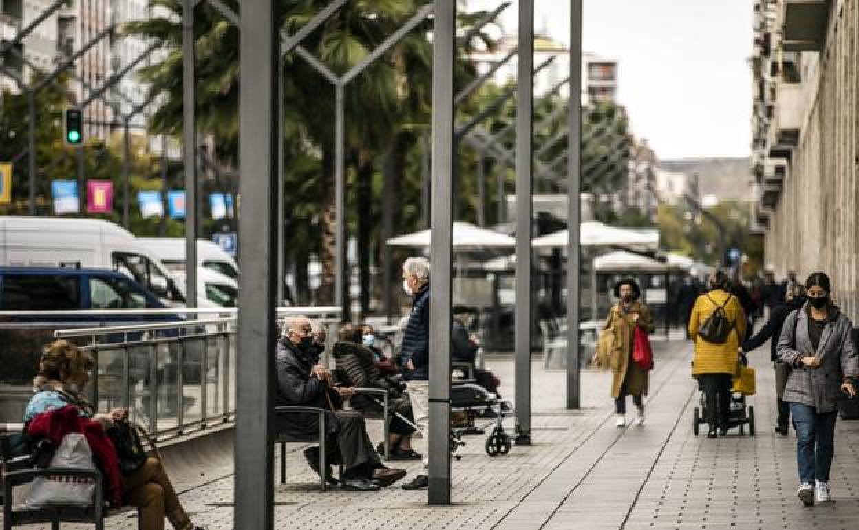 Gran Vía de Logroño. 