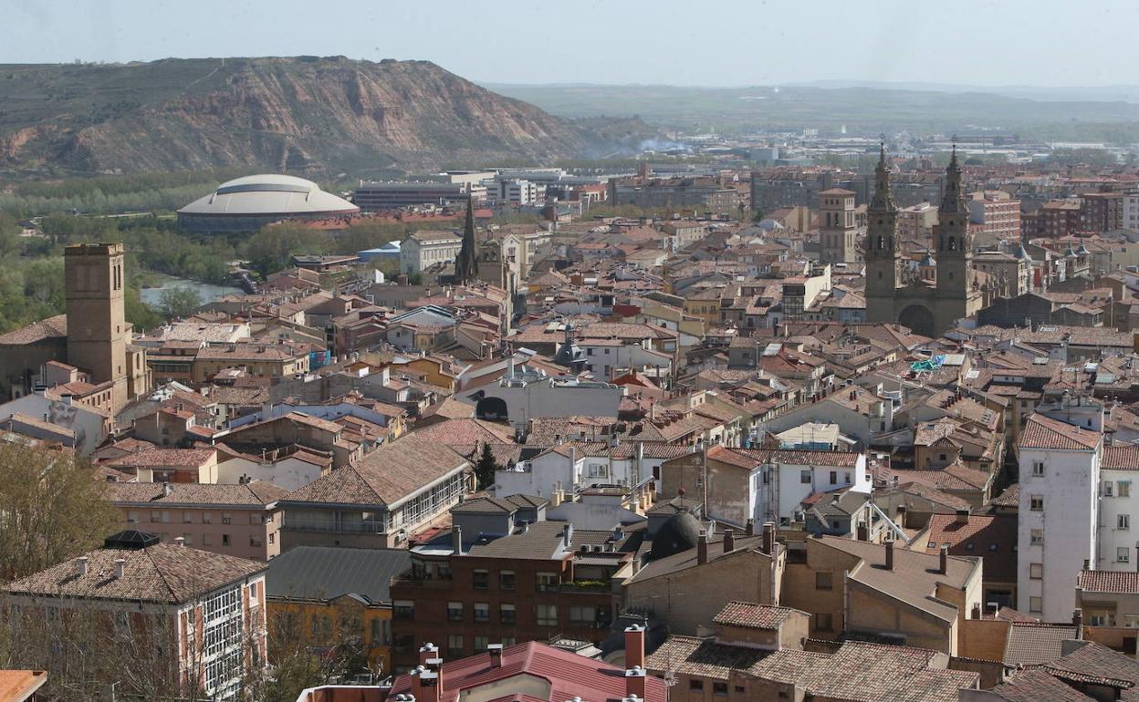 Vista de Logroño. 