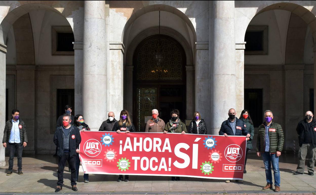 CCOO y UGT La Rioja exigen retomar la agenda de reformas sociales