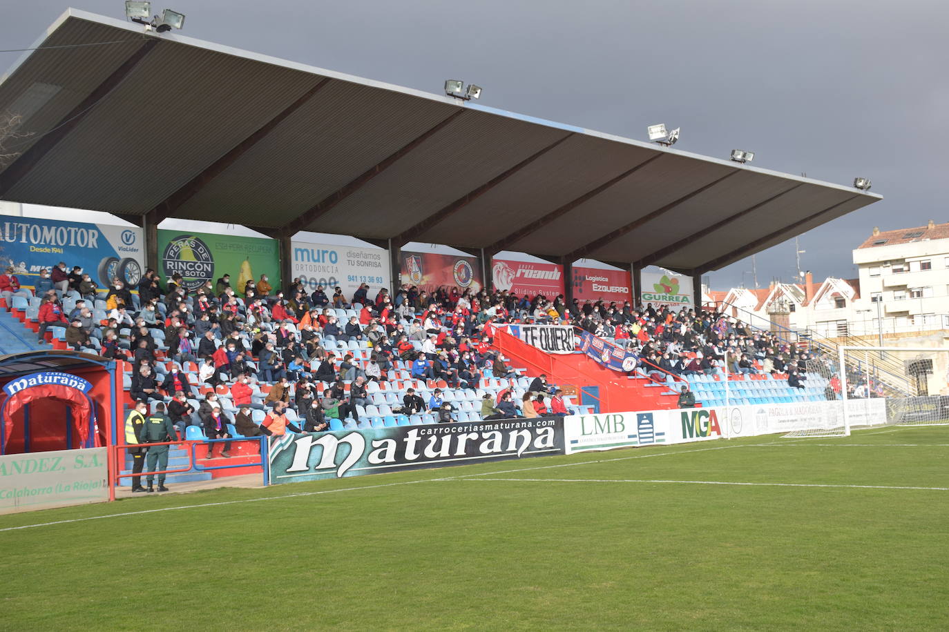 Fotos: La goleada del Calahorra sobre el Osasuna B, en imágenes
