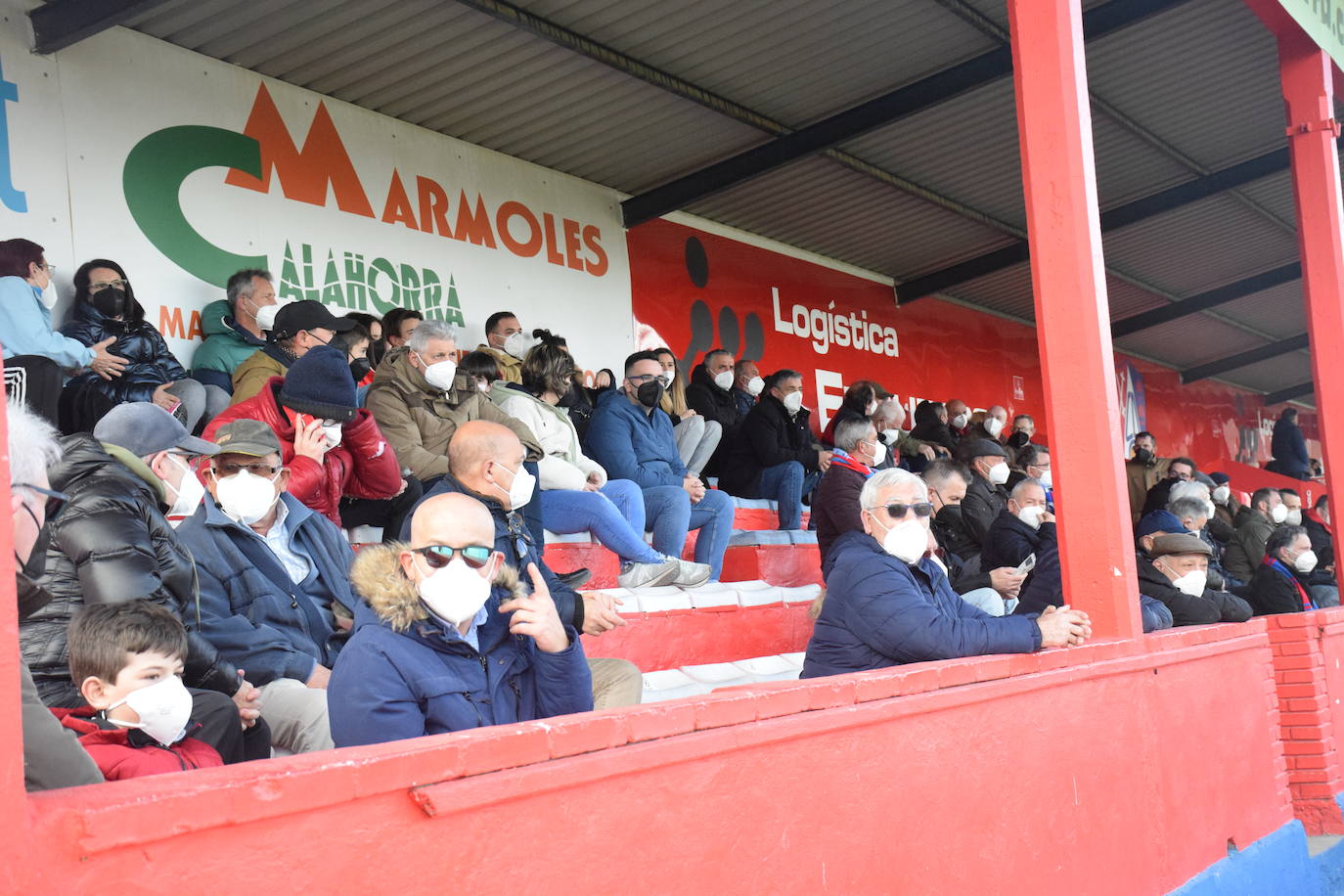 Fotos: La goleada del Calahorra sobre el Osasuna B, en imágenes