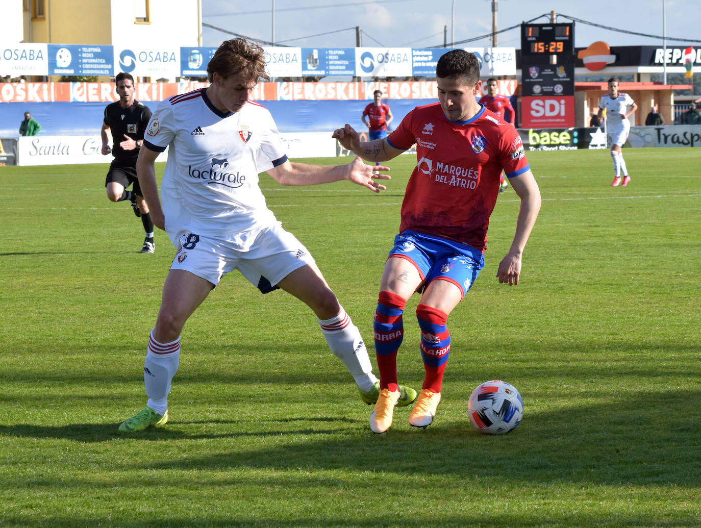 Fotos: La goleada del Calahorra sobre el Osasuna B, en imágenes