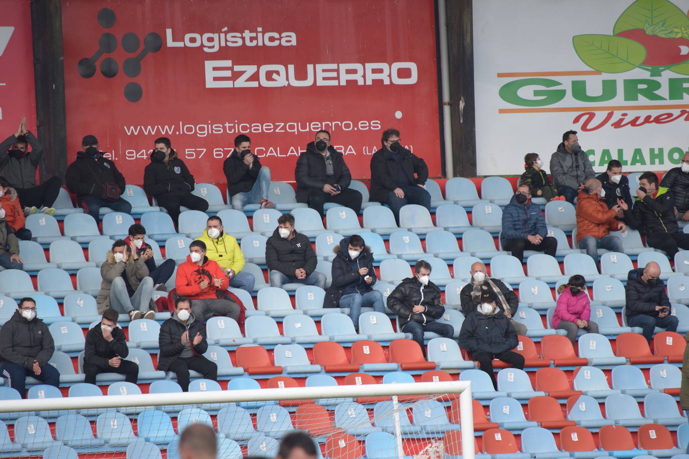 Fotos: La goleada del Calahorra sobre el Osasuna B, en imágenes