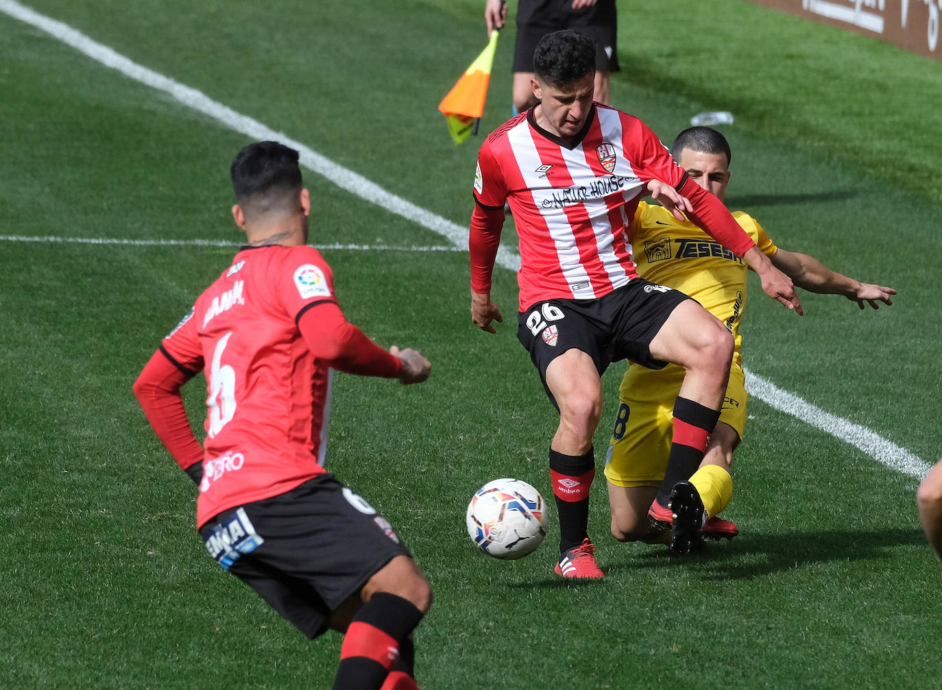 Fotos: Las imágenes de la derrota de la UD Logroñés frente al Málaga