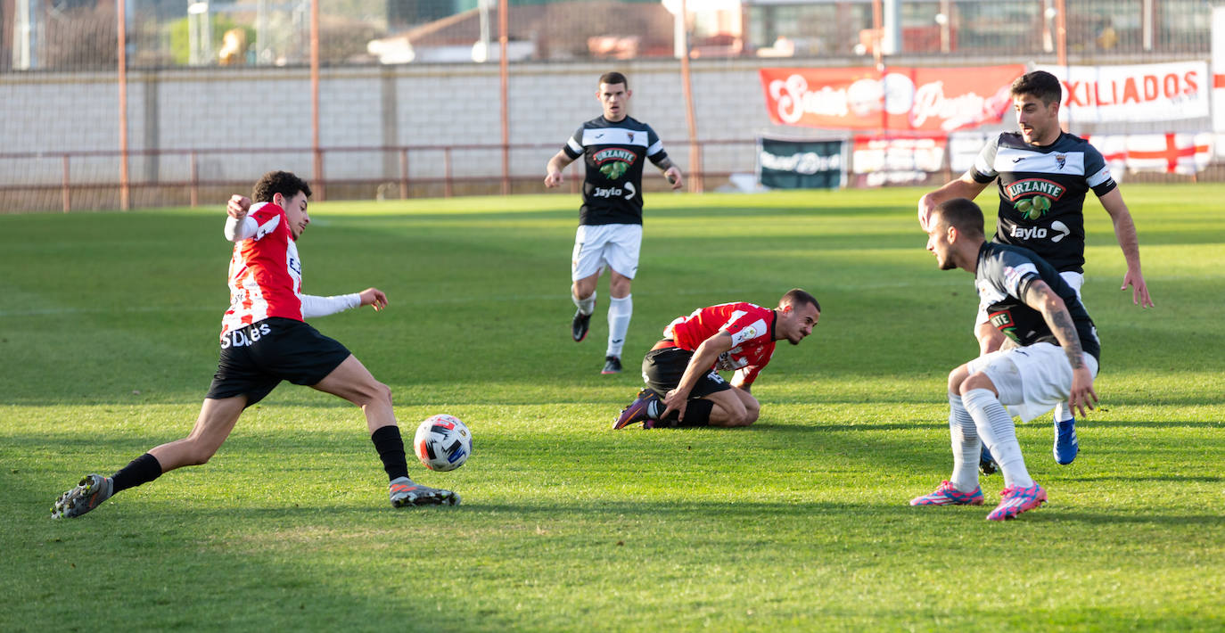 Fotos: Las imágenes de la goleada del Tudelano a la SD Logroñés