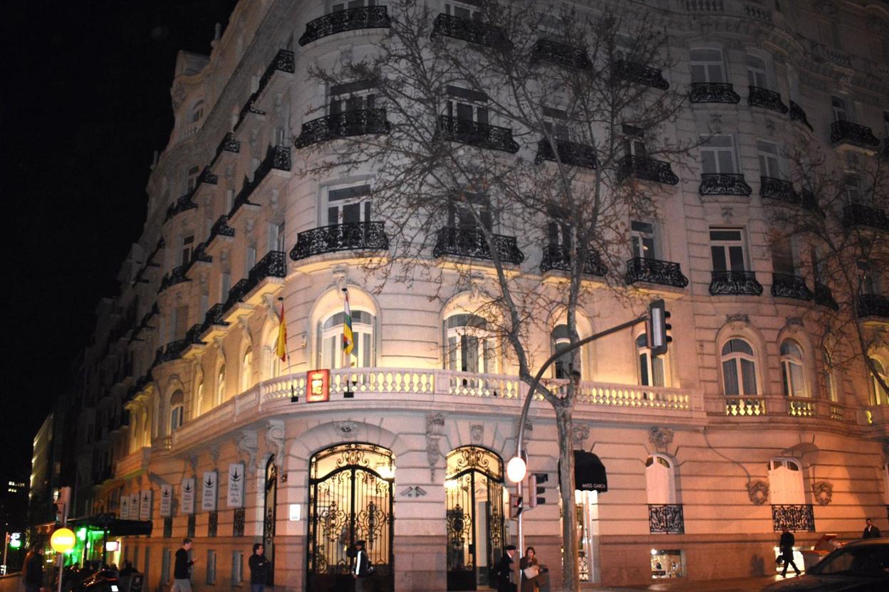 Sede del Centro Riojano en Madrid, en la ilustre calle Serrano de la capital de España. 