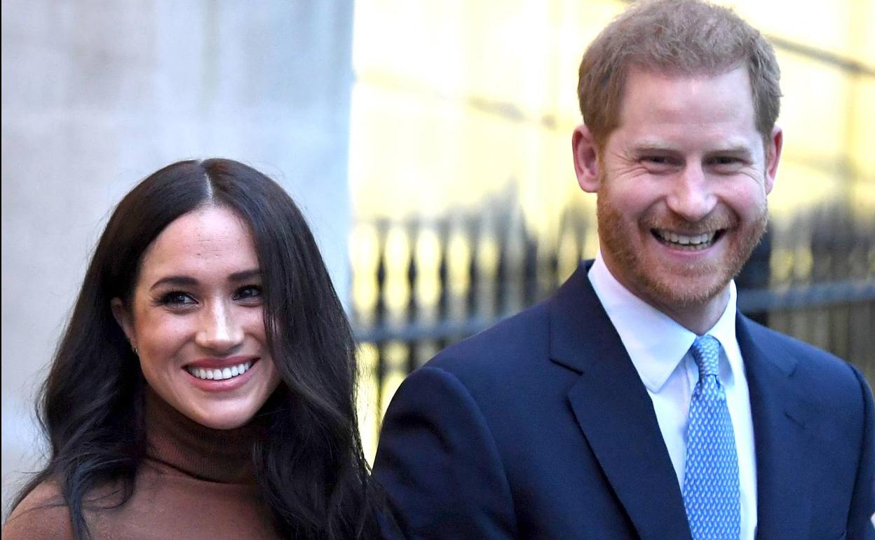 Los duques de Sussex, Enrique y Meghan Markle.