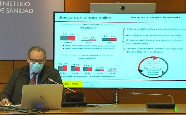 Joan Ramón Villalbí, delegado del Plan Nacional sobre Drogas.