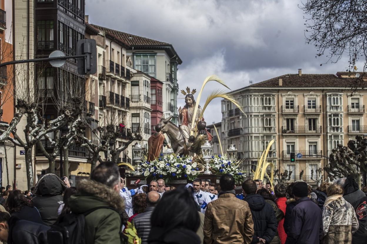 Hoy, Domingo de Ramos, no habrá procesión de la Borriquilla. 