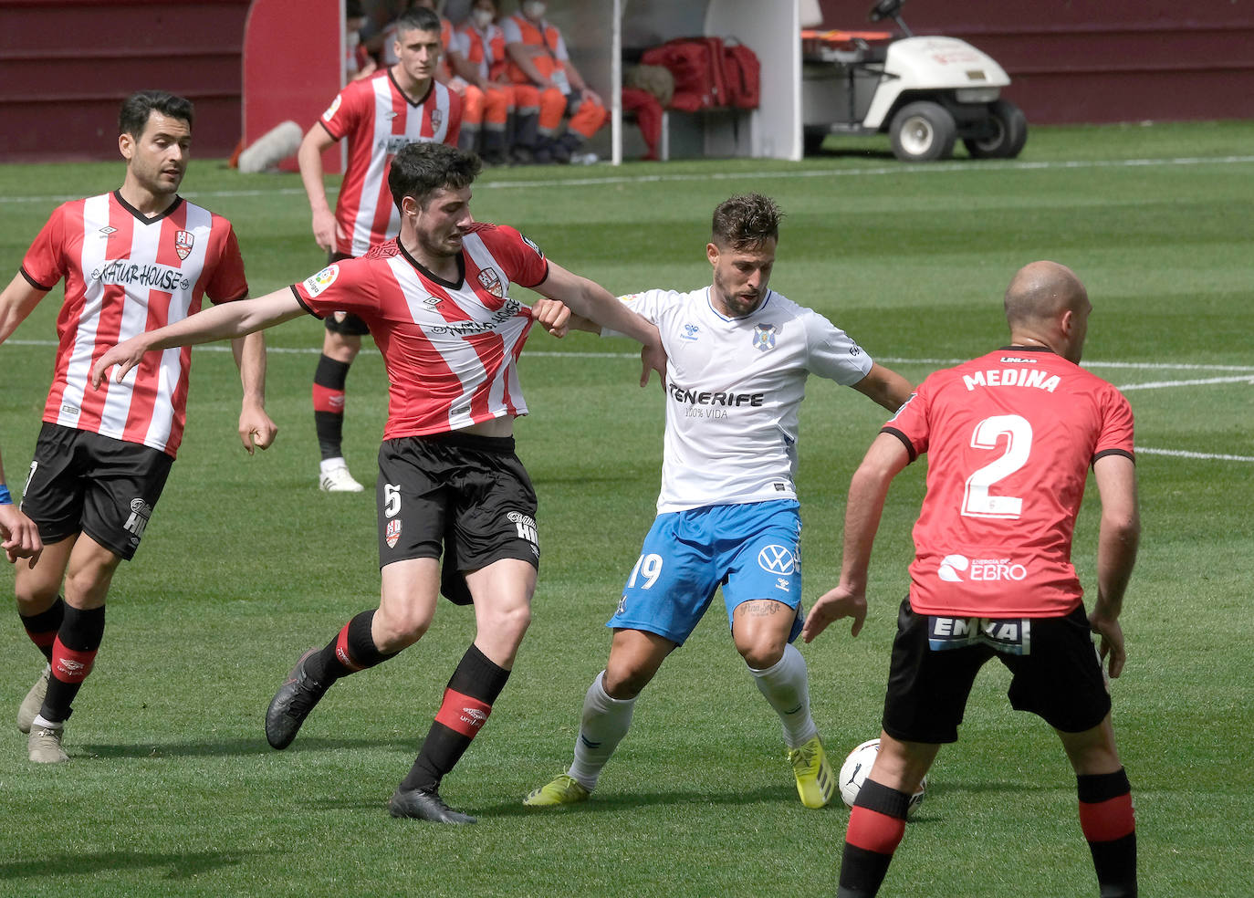 Fotos: Las imágenes de la victoria de la UD Logroñés ante el Tenerife