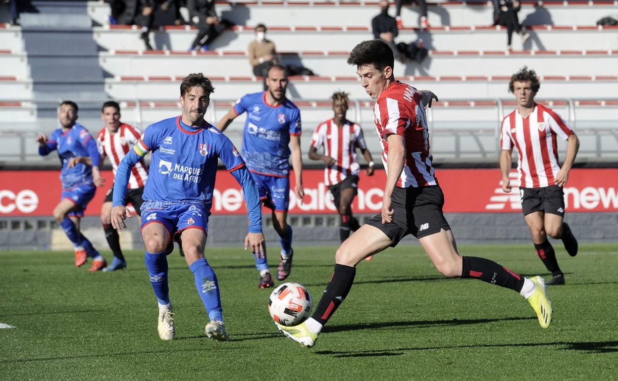 Bilbao Athletic-Calahorra: Cruel derrota del Calahorra en el estreno de la segunda fase