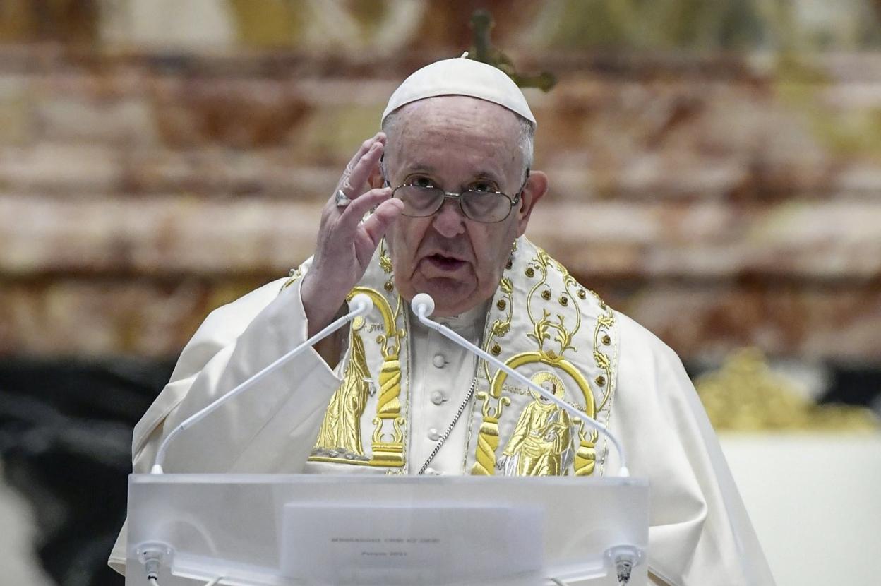 Bendición 'urbi et orbi' del papa Francisco. 