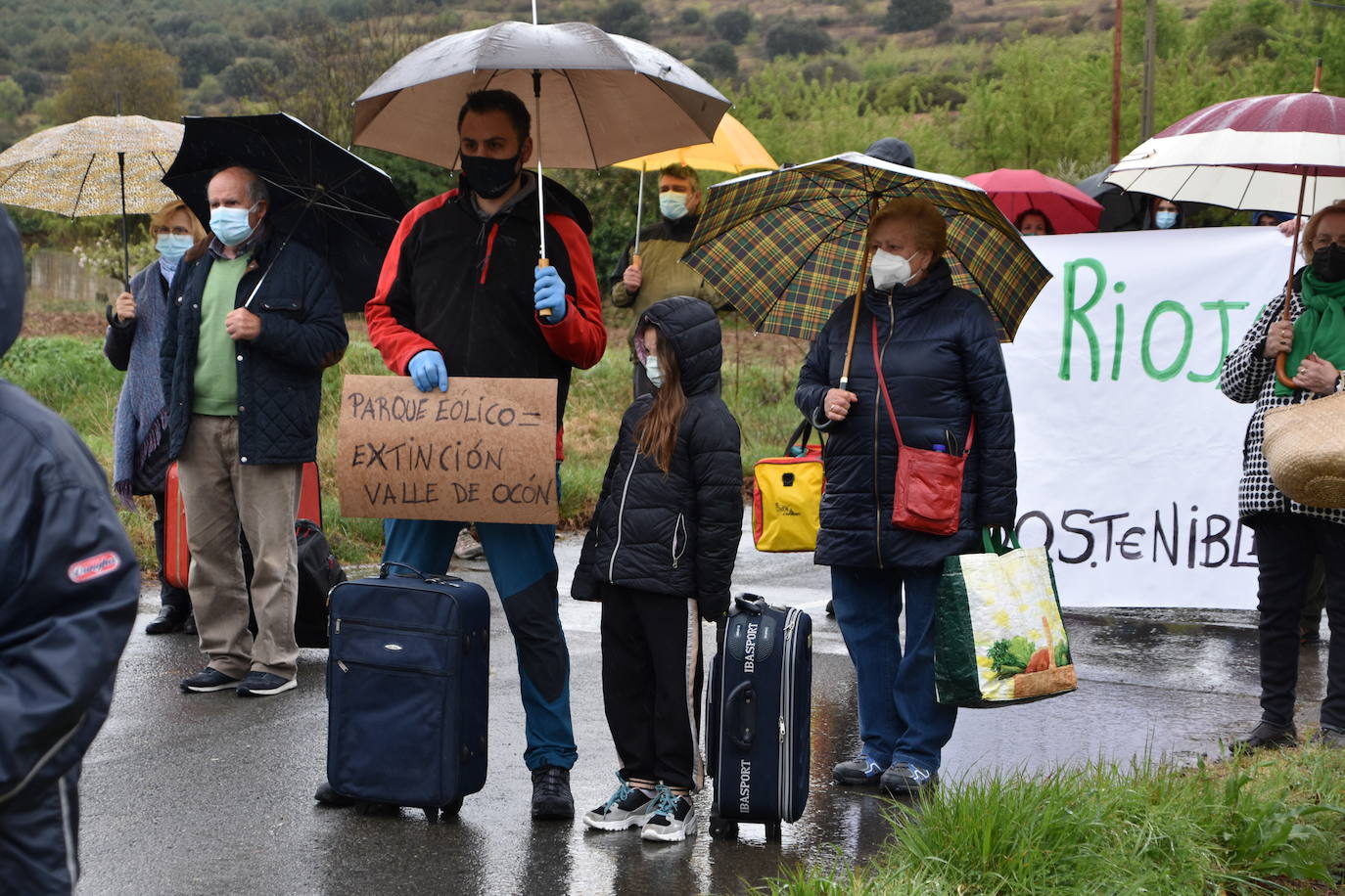 Protestas en Ocón