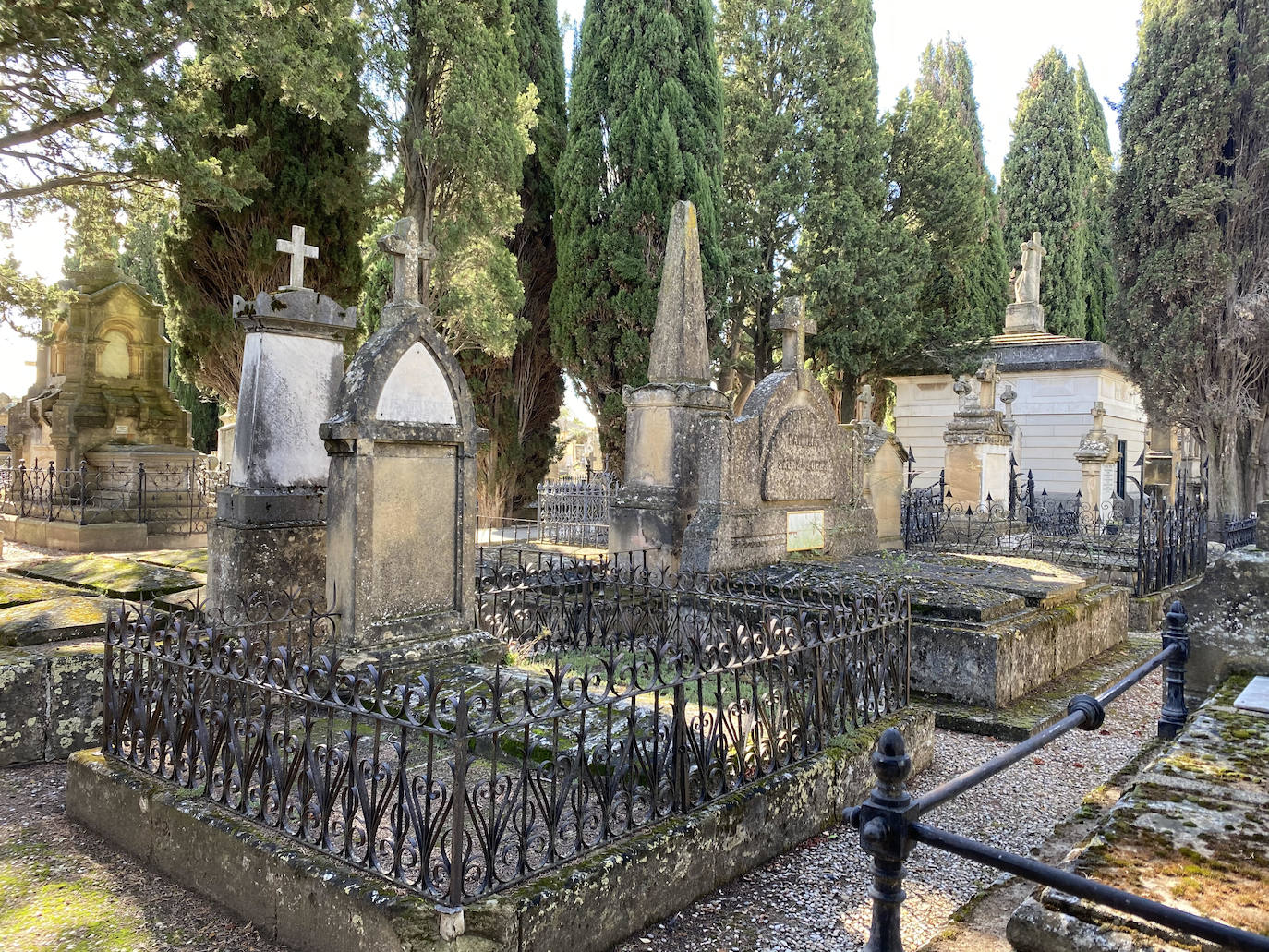Imagen del cementerio de Haro. 