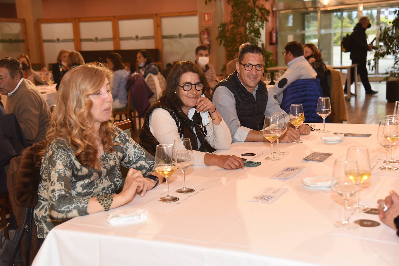 Entrega de premios a los ganadores del Torneo Viña Ijalba, de la Liga de Golf y Vino.