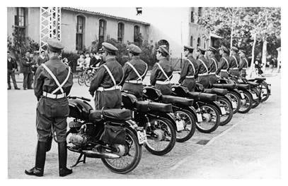 Imágenes antiguas de la Policía Local de Logroño, que conmemora sus 160 años de existencia. 