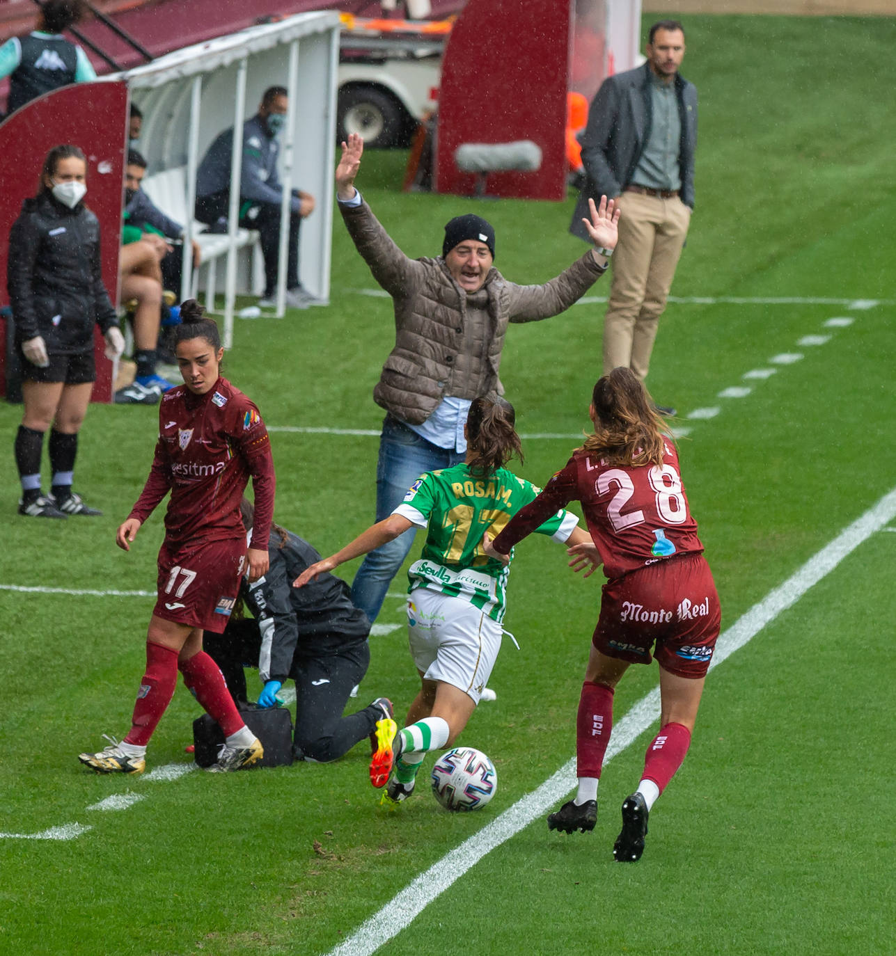 Fotos: La derrota del EDF Logroño ante el Betis, en imágenes