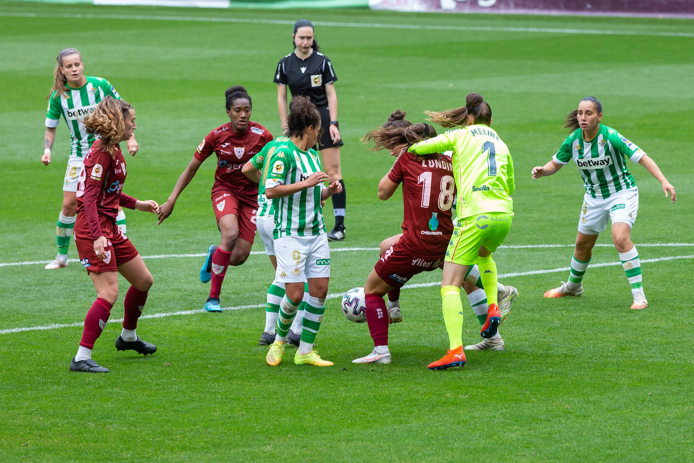 Fotos: La derrota del EDF Logroño ante el Betis, en imágenes