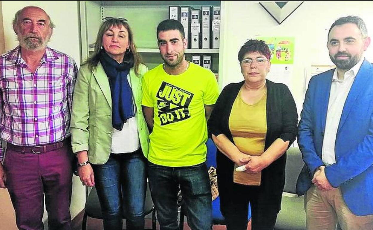 La Corporación municipal electa en San Román en 2019. 