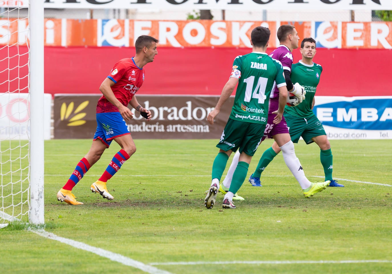 Fotos: Las imágenes del Calahorra-Amorebieta