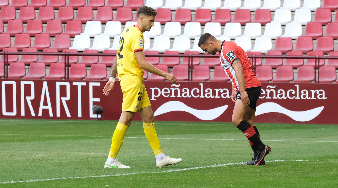 Fotos: Las imágenes de la dura derrota de la UD Logroñés ante el Girona