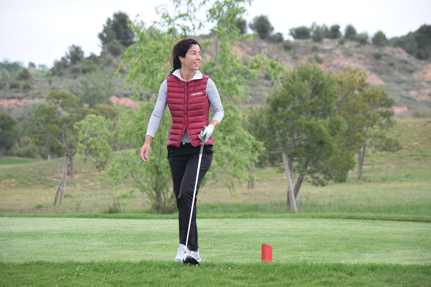 Los participantes en el torneo Bodegas Altanza de la Liga de Golf y Vino disfrutaron de un gran día de gol en El Campo de Logroño.