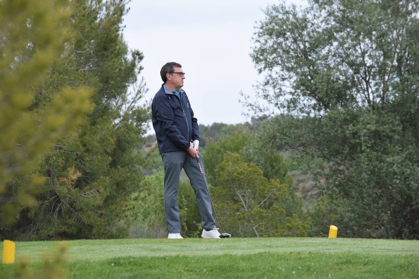 Los participantes en el torneo Bodegas Altanza de la Liga de Golf y Vino disfrutaron de un gran día de gol en El Campo de Logroño.