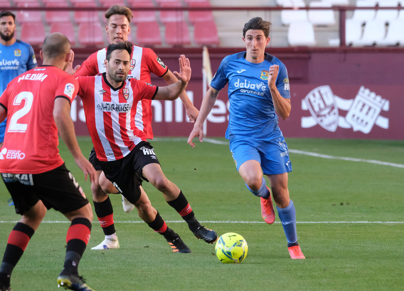Fotos: Las imágenes de la victoria de la UD Logroñés sobre el Fuenlabrada