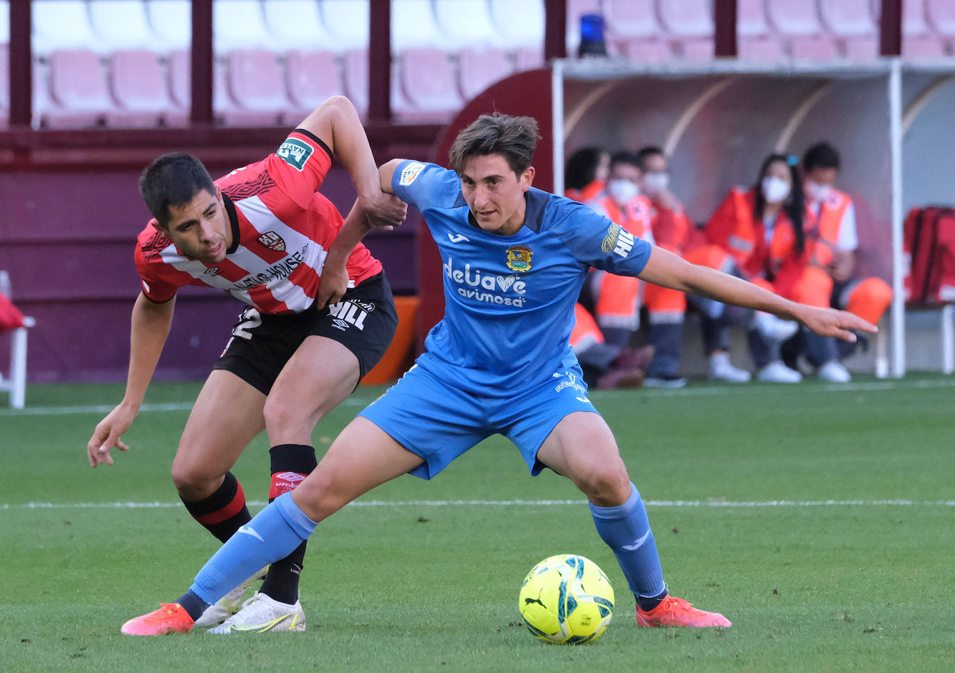 Fotos: Las imágenes de la victoria de la UD Logroñés sobre el Fuenlabrada