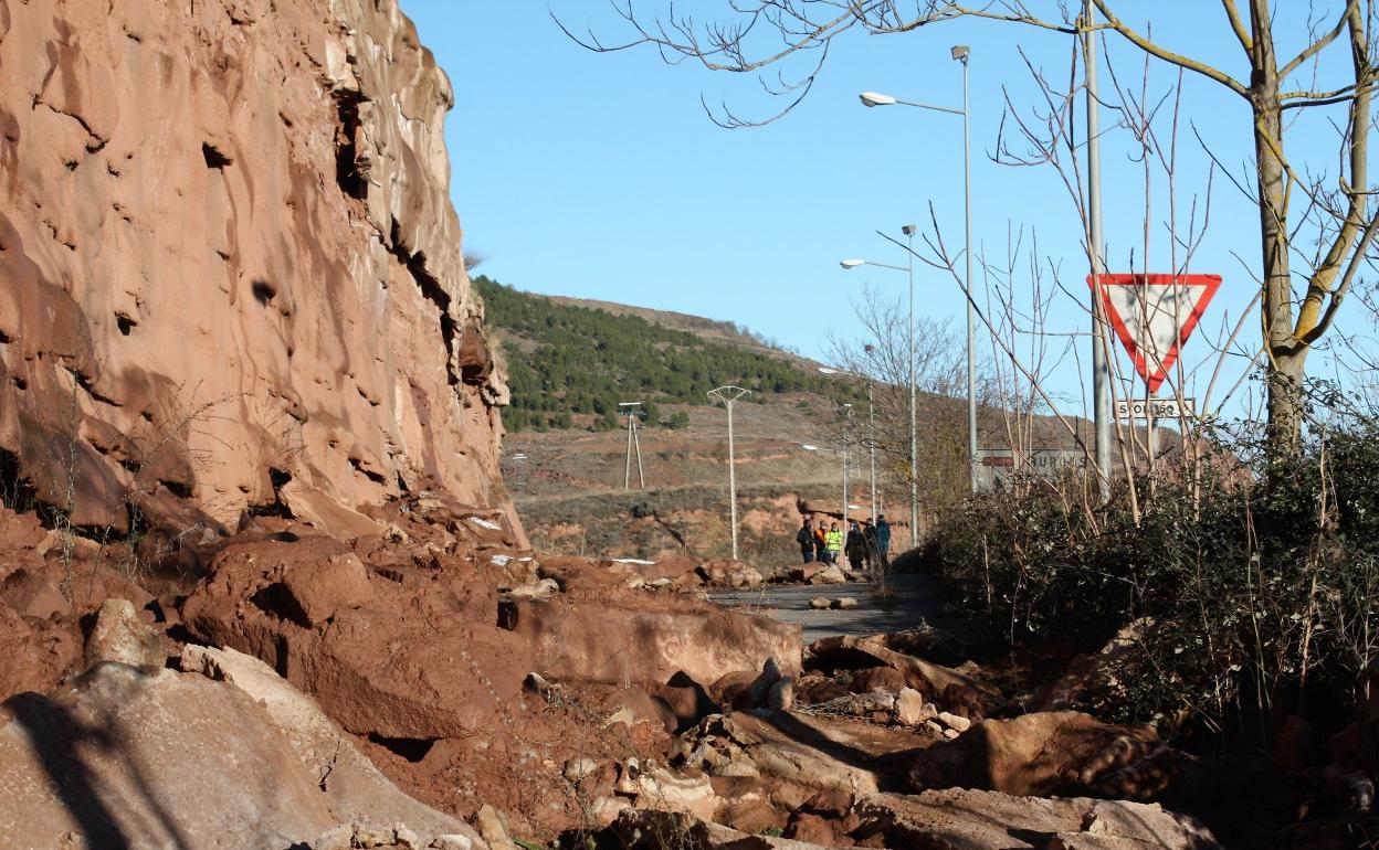 Talud de Peñaescalera. 