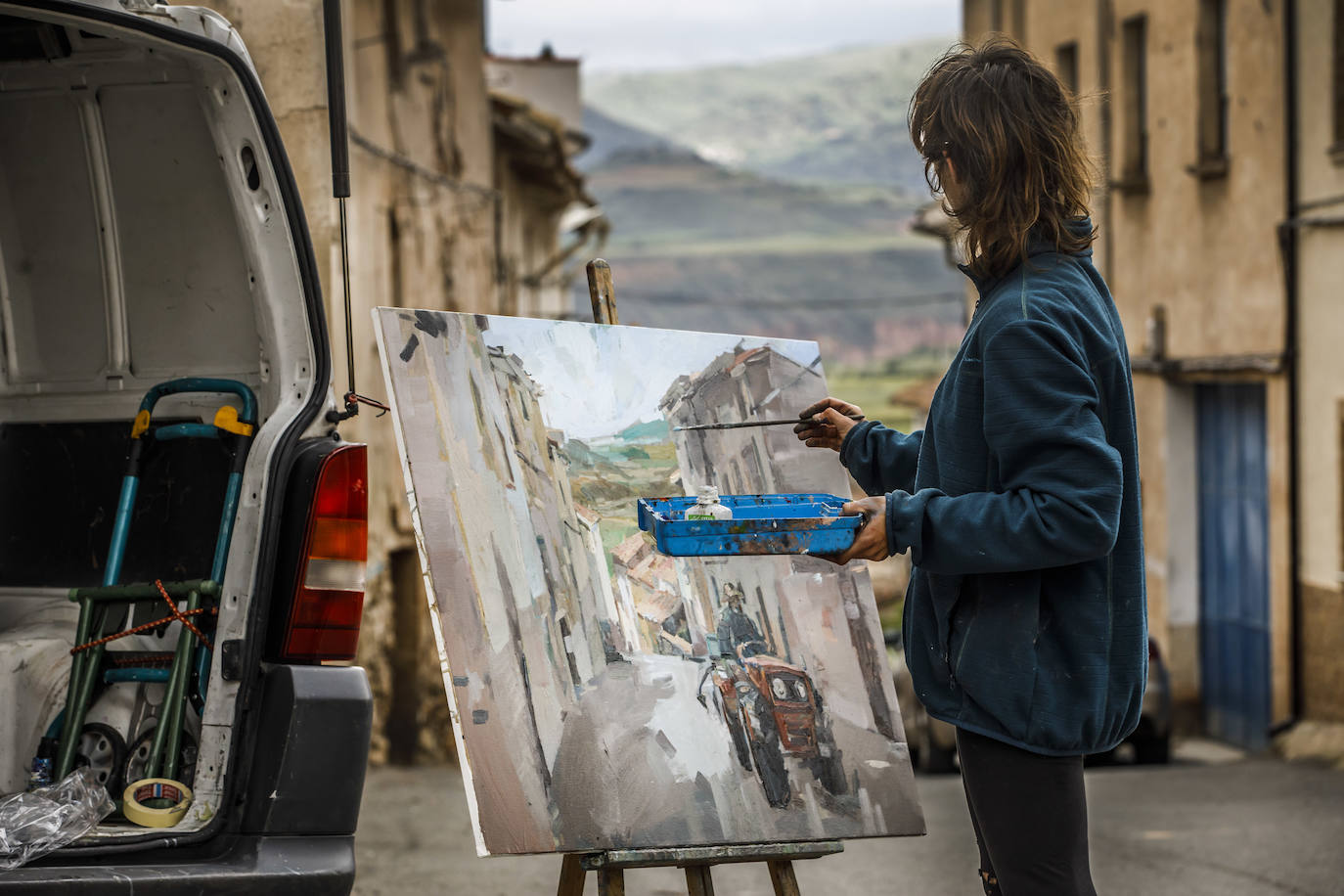 Fotos: Certamen de pintura rápida de Lagunilla