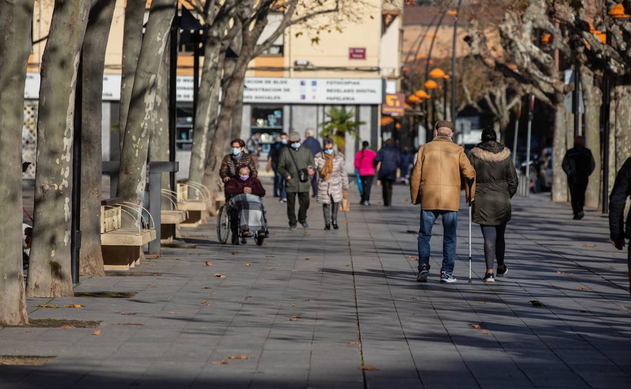 Calle Doce Ligero de Logroño.