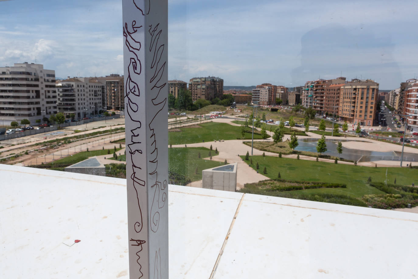 Fotos: Vandalismo en el parque Felipe VI