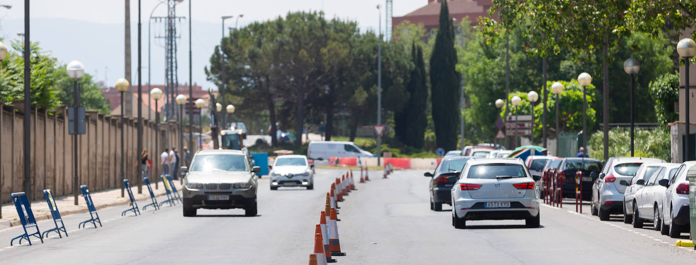 Fotos: El estado de las obras del Eje ciclista Los Lirios-El Cubo en Logroño