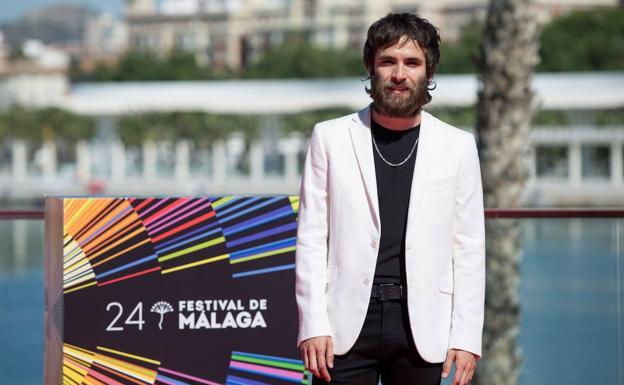 Ricardo Gómez ha presentado 'El sustituto' en el Festival de Málaga.