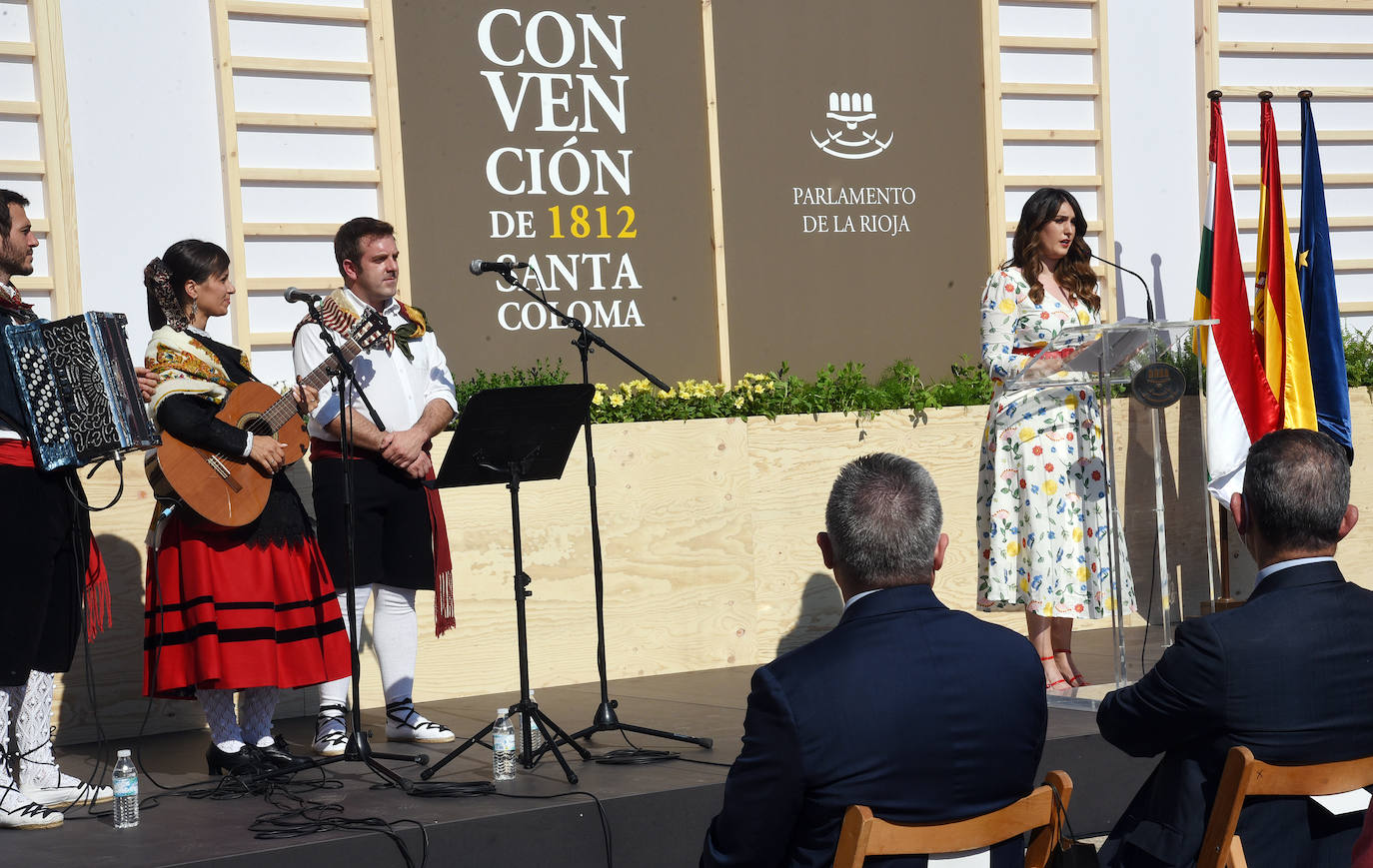 Fotos: El pregón del Día de La Rioja, en Santa Coloma