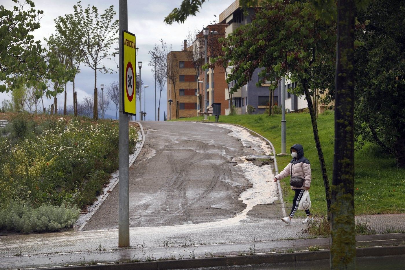 Otro problema en el parque Juan Gispert