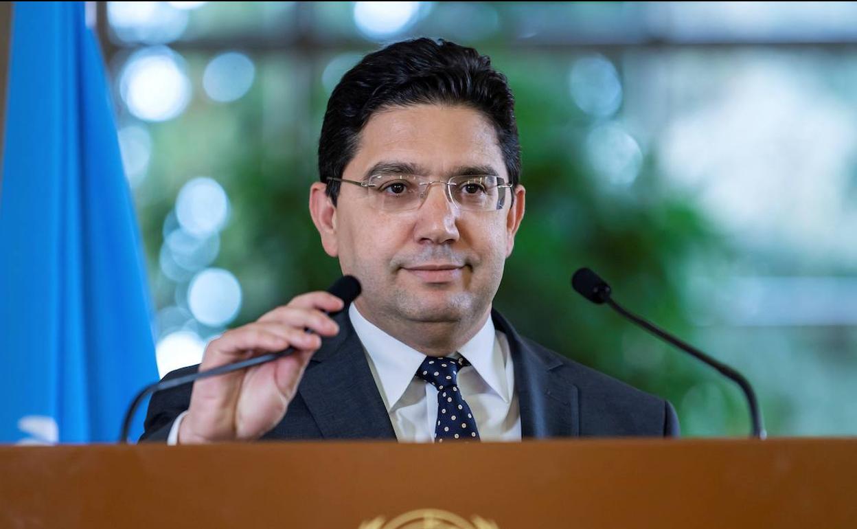 El ministro de Asuntos Exteriores de Marruecos, Naser Bourita.